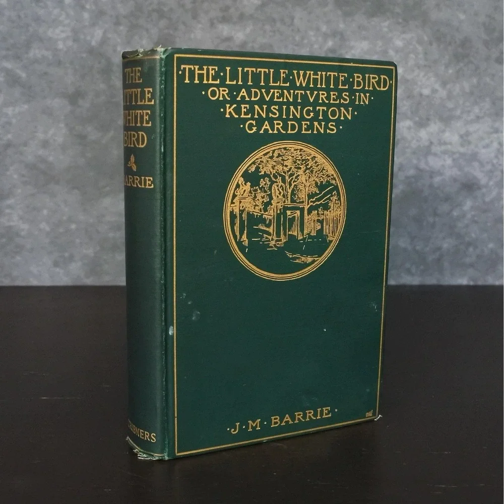 Antique First Edition 1902 The Little White Bird J. M. Barrie Dare Wright Gift